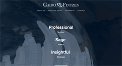 Desktop Screenshot of gaido-fintzen.com