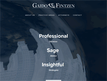 Tablet Screenshot of gaido-fintzen.com